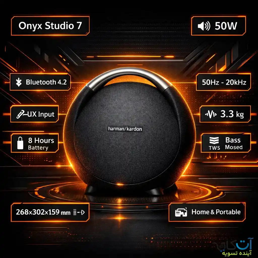مشخصات اسپیکر هارمن کاردن onyx studio 7