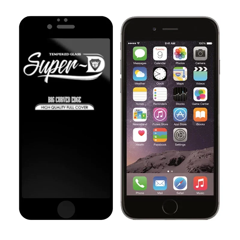 محافظ صفحه نمایش مدل Super D مناسب برای گوشی موبایل اپل iPhone 6s Plus